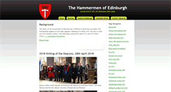 Desktop Screenshot of hammermen.org