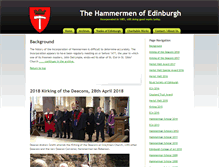 Tablet Screenshot of hammermen.org